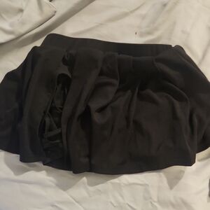 SHEIN Elegant Black Mini Skirt